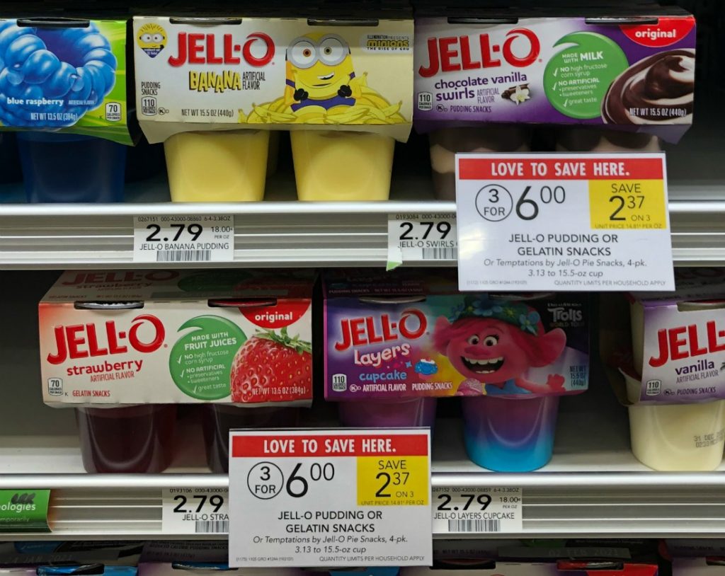 Jello Shelf I Heart Publix 9798