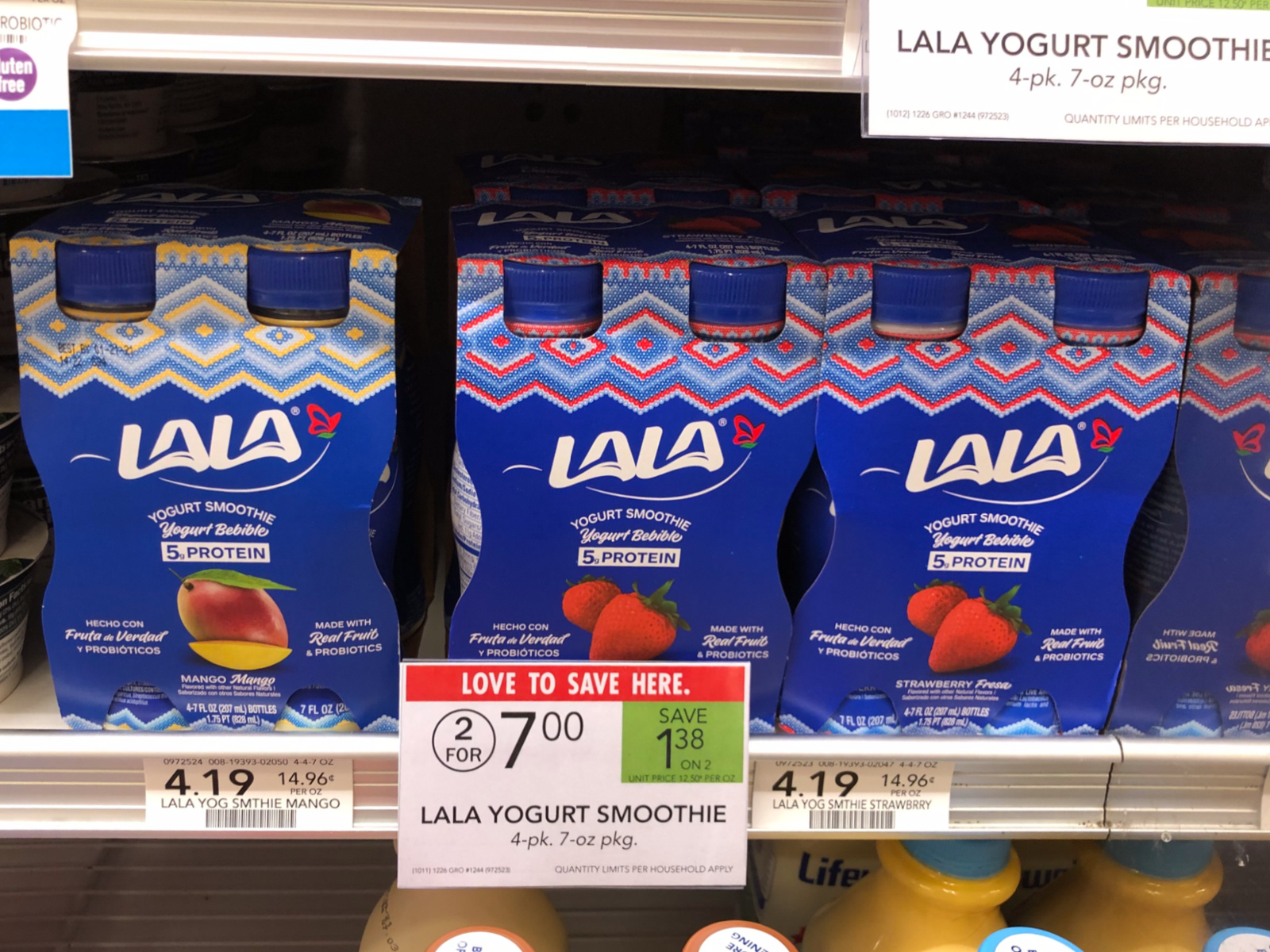 LALA Yogurt Smoothie 4-Pack Just $2.95 At Publix (74¢ Per Bottle) on I Heart Publix 2