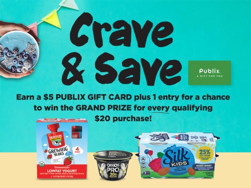 Crave Save And Earn A Publix Gift Card At Publix Plus Enter To