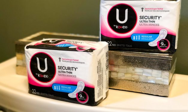 U by Kotex Products As Low As $1.07 At Publix – Ends 10/14