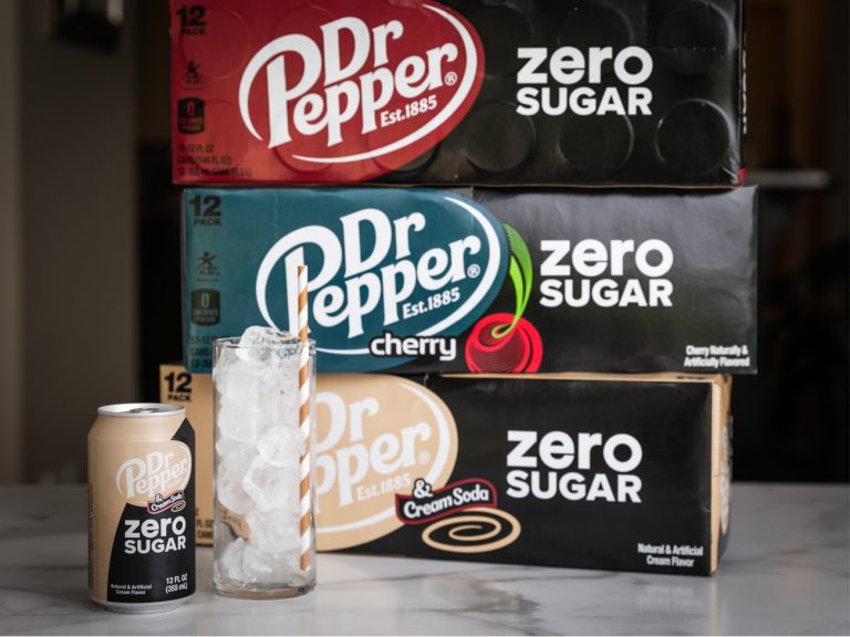 does zero sugar dr pepper have caffeine