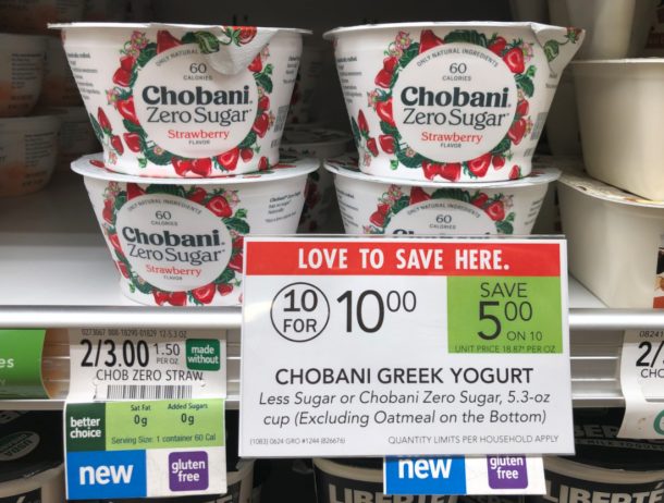 Get Chobani Yogurt For Just 75¢ Per Cup At Publix - iHeartPublix