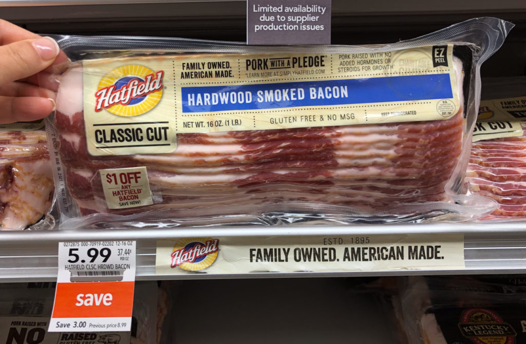 Delicious Hatfield Bacon Is Now Available At Publix (Last Chance To ...