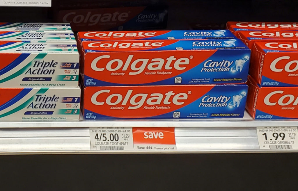 colgate shelf, I Heart Publix