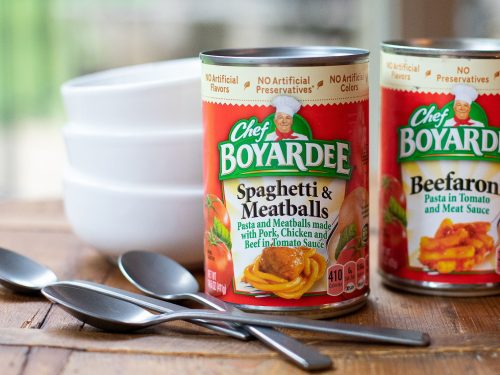 Chef Boyardee As Low As 75¢ Per Can At Publix - iHeartPublix