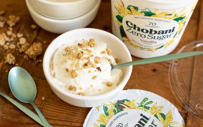 Chobani Zero Sugar Tubs Just $2.56 At Publix (Regular Price $6.11)