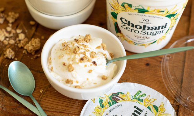 Chobani Zero Sugar Tubs Just $2.56 At Publix (Regular Price $6.11)