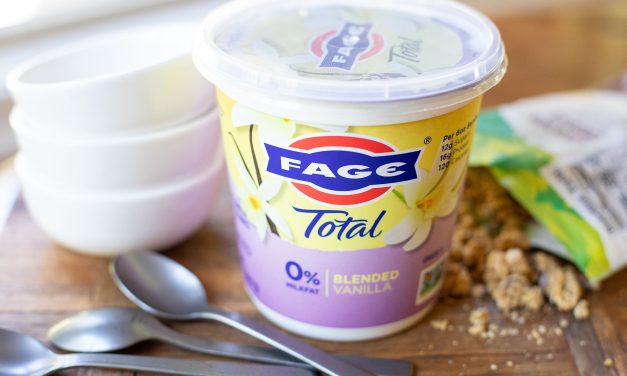 Big Tubs Of Fage Total 0% Blended Vanilla Yogurt Just $2.45 At Publix (Regular Price $6.89)