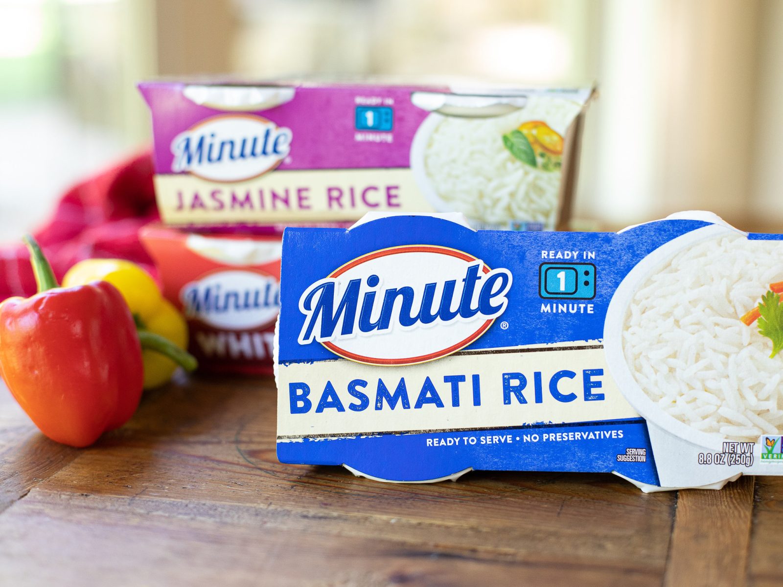 Minute Ready To Serve Jasmine Rice Cups - 8.8 OZ 8 Pack