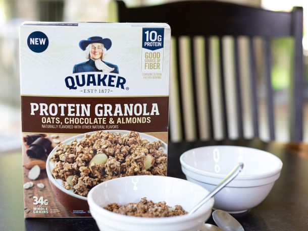 Quaker Protein Granola Just $2.35 Per Box At Publix - iHeartPublix