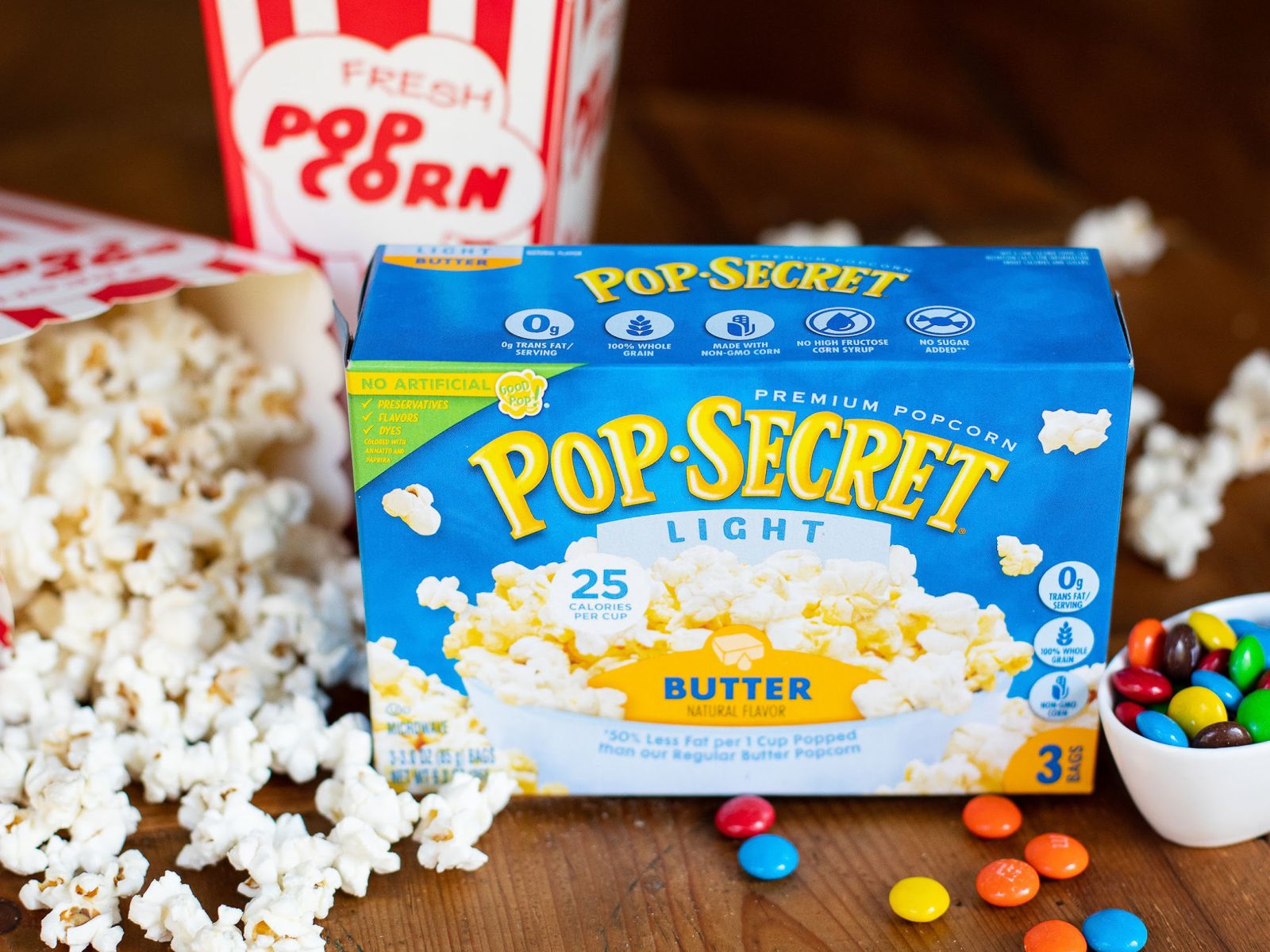 Pop Secret Popcorn 3-pack Only $1.50 At Publix 