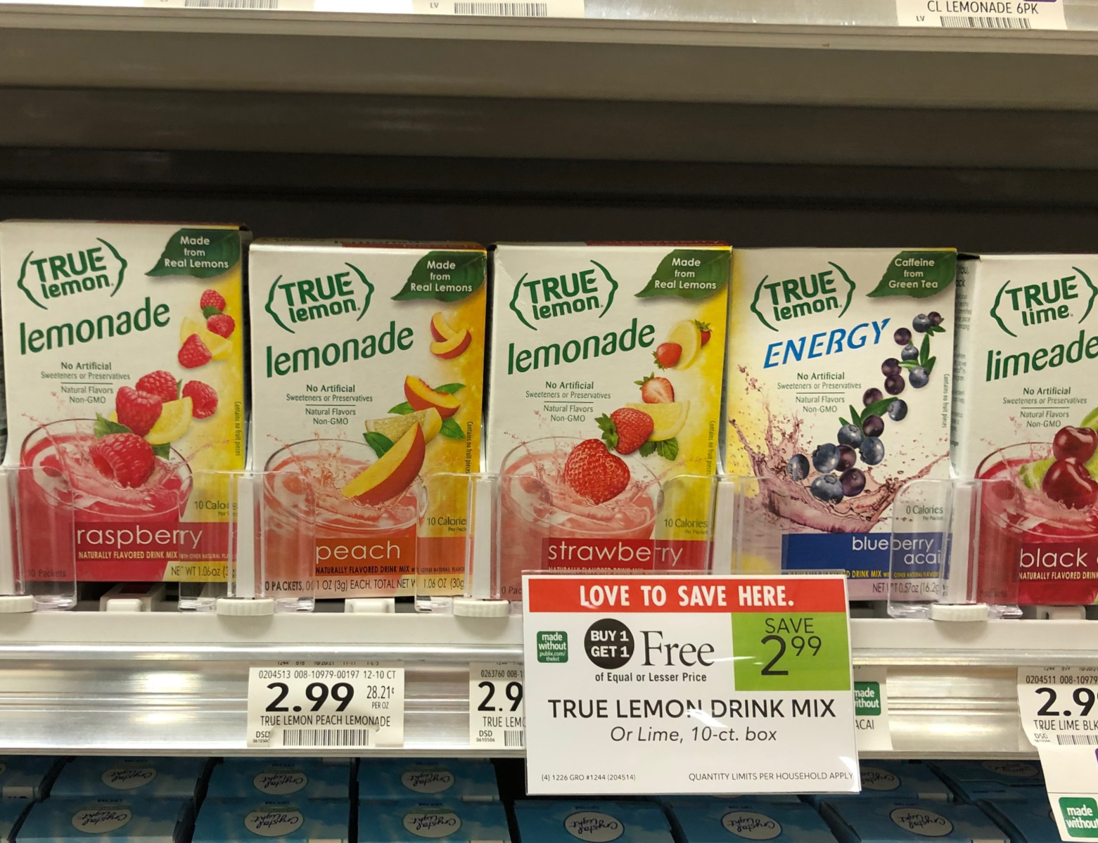 True Lemon Drink Mix Just 95¢ At Publix on I Heart Publix