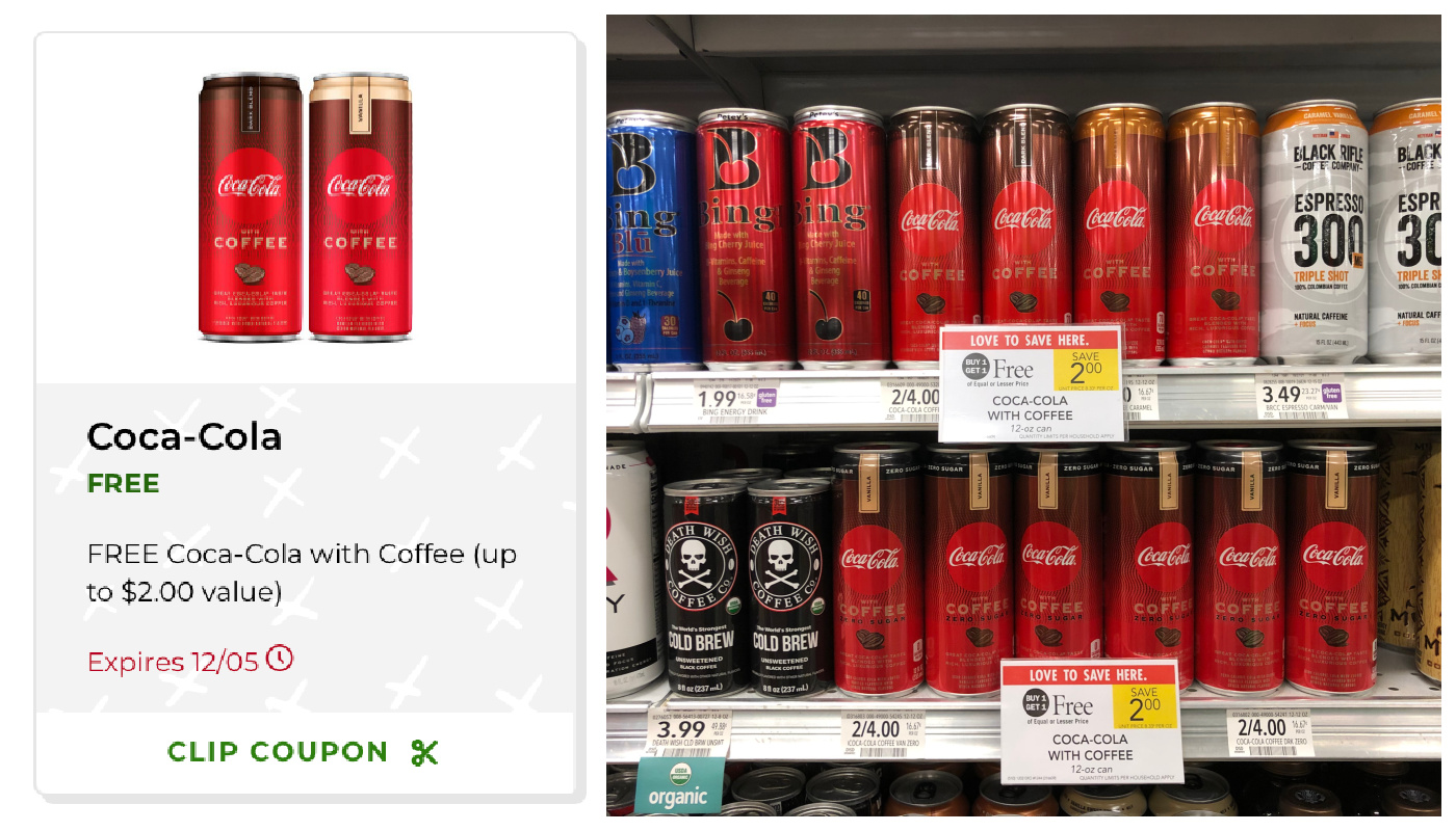 Coca-Cola With Coffee Just 75¢ Per Can At Publix on I Heart Publix 2