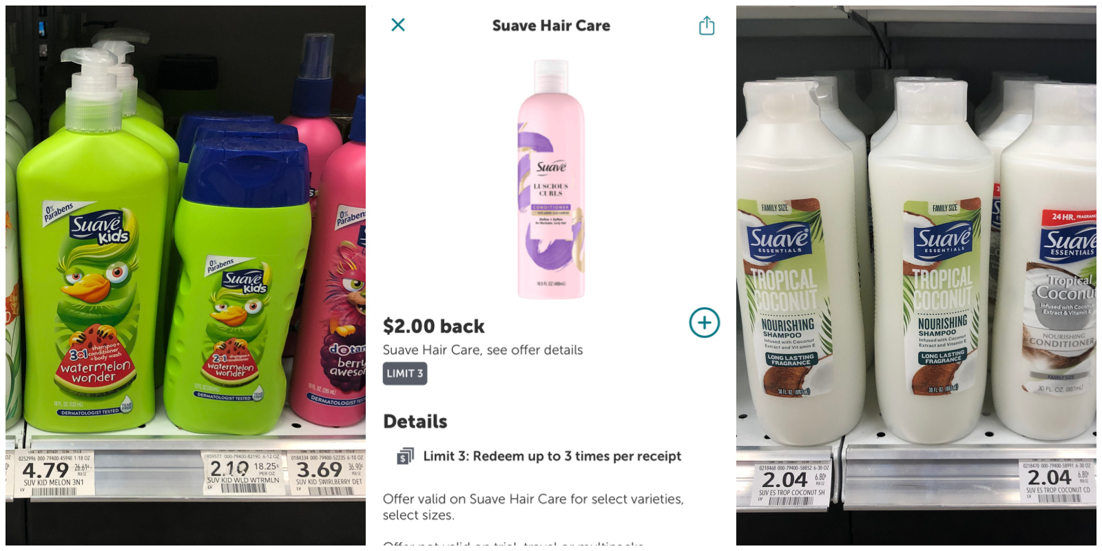 Suave Deals At Publix - Essentials Shampoo or Conditioner Just 29¢ At Publix on I Heart Publix 4