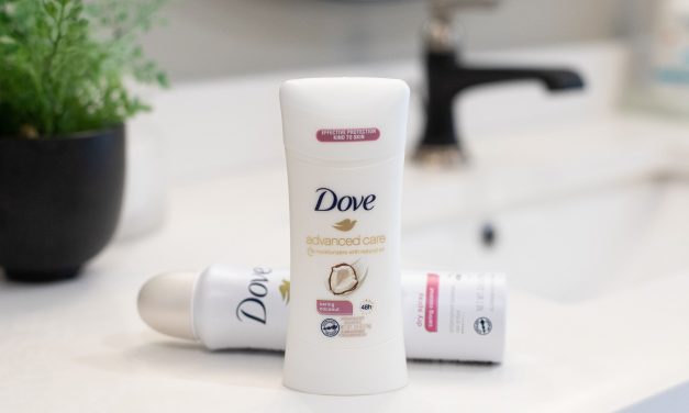 Dove Advanced Care Deodorant Just $2.99 At Publix (Regular Price $7.49)