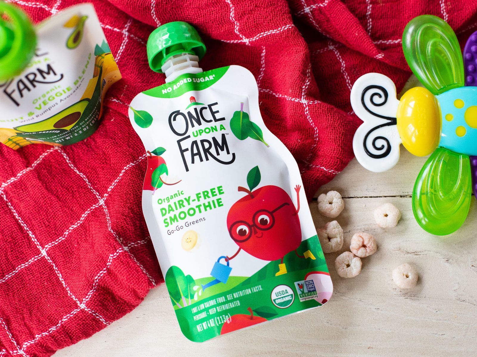 Once Upon A Farm Smoothie Pouch As Low As 20¢ At Publix - iHeartPublix