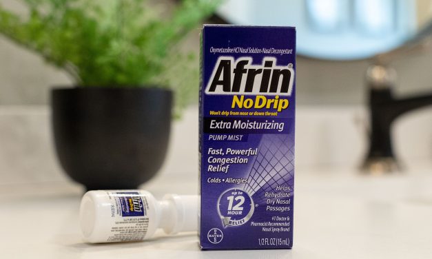 Afrin Nasal Spray As Low As $5.89 At Publix – Save $4!