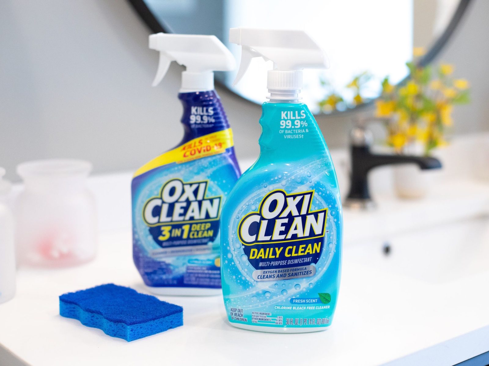 Clean & Disinfect Household Surfaces With The Power Of OxiClean™ With ...