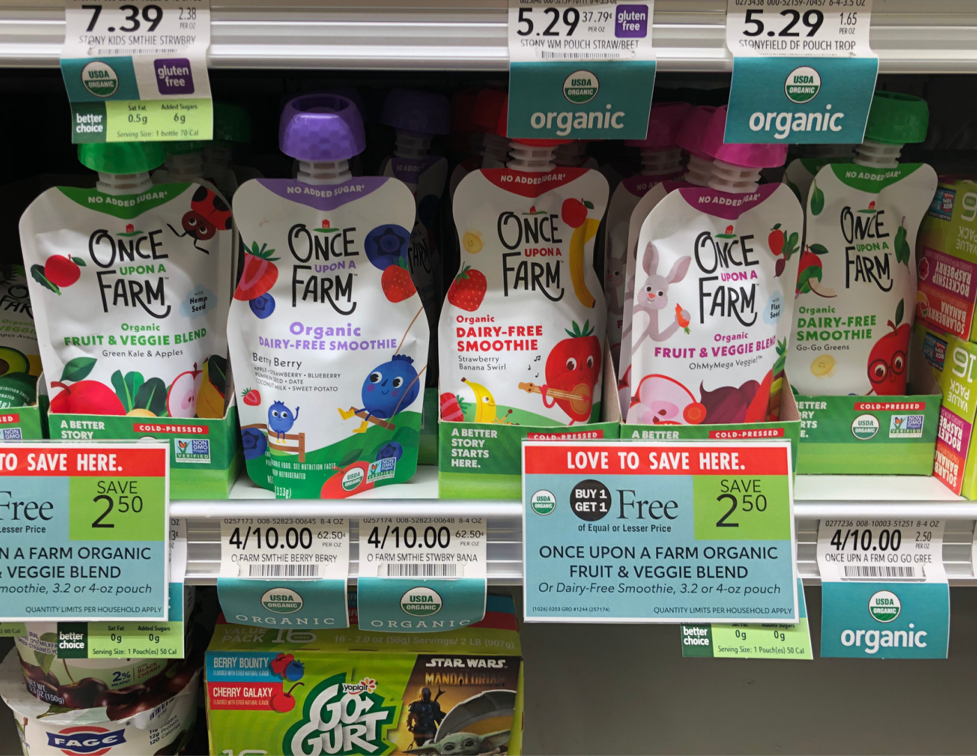 Once Upon A Farm Baby Food Just 25¢ At Publix on I Heart Publix