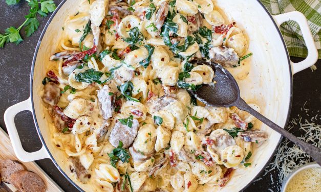 Still Time To Grab BOGO Carando Italian Sausage – Perfect Time To Make My Creamy Toscano Sausage Pasta