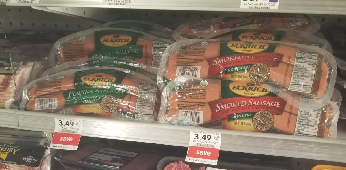 Eckrich Smoked Sausage Just $1.83 At Publix on I Heart Publix 1