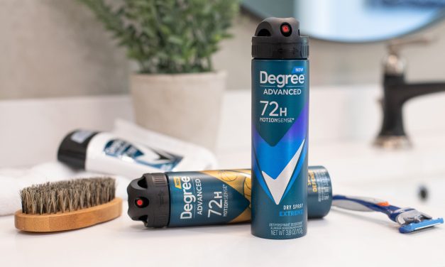 Degree Dry Spray As Low As $1.60 At Publix (Regular Price $7.19)