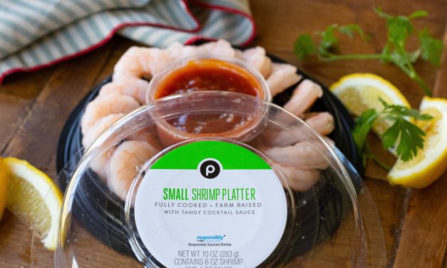 Publix Small Shrimp Platter As Low As $5.50 With BOGO Sale & Digital Coupon