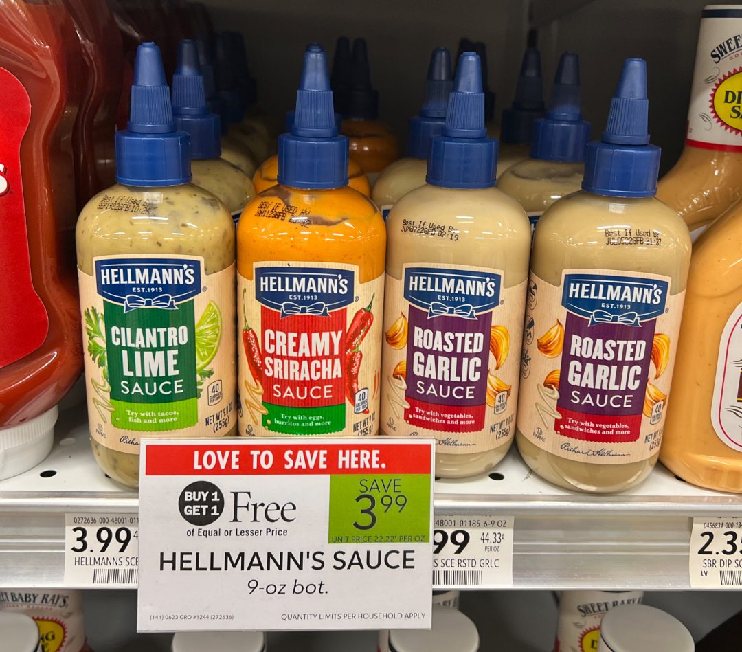 Hellmann’s Sauce Just $1 At Publix - iHeartPublix