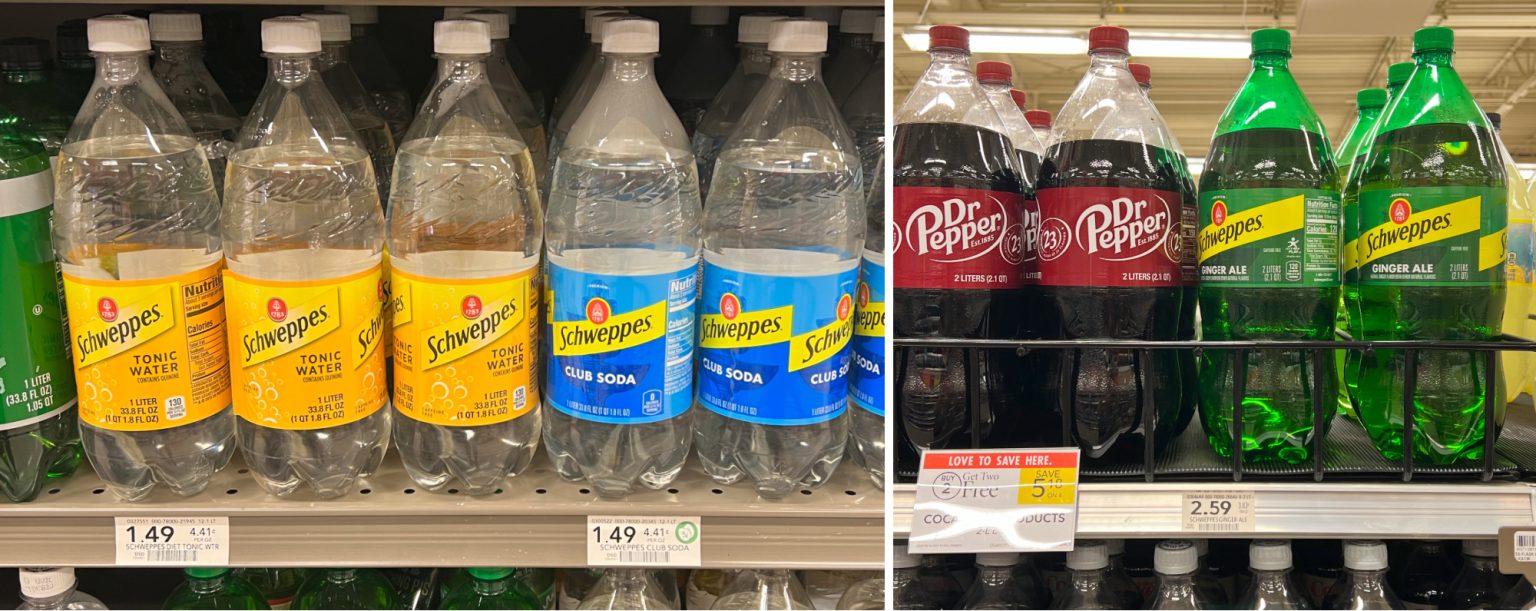 Schweppes Tonic Water or Club Soda Liters As Low As 66¢ At Publix (Plus ...