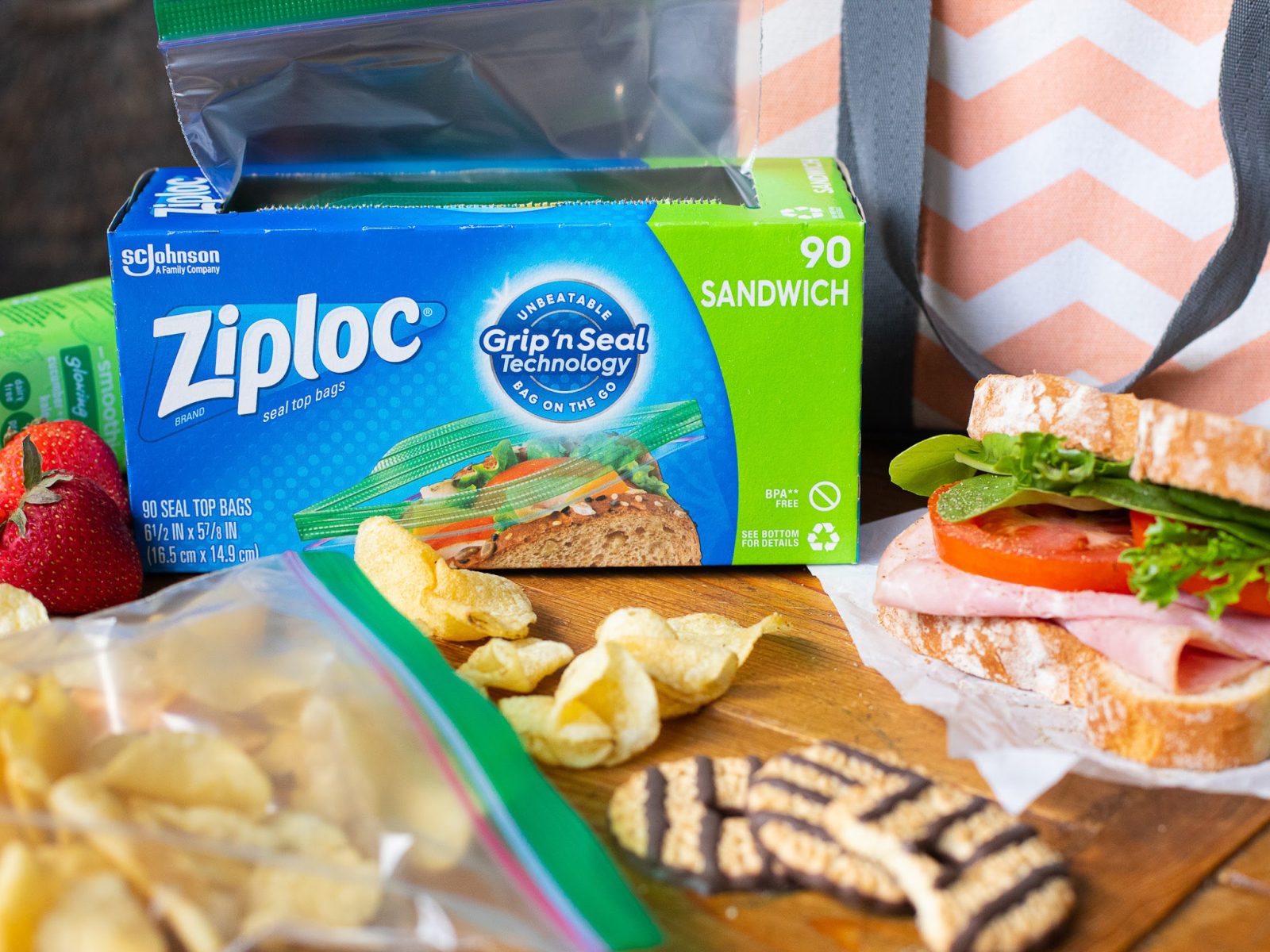 Ziploc Ziploc Sandwich Bags, 90 Count