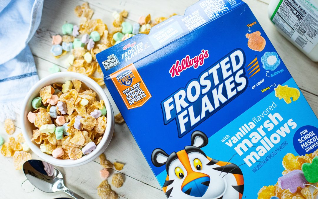 Grab Kellogg’s Cereal & Save – Boxes As Low As $2.45 At Publix