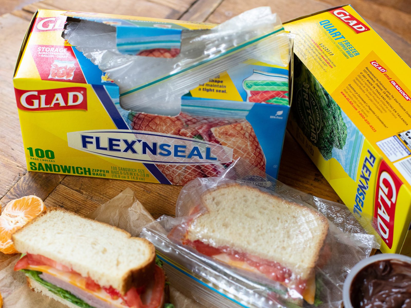 Flex'N Seal Sandwich Bags