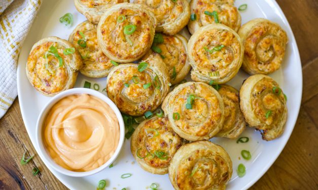 Kickin’ Chicken Pinwheels For Your Next Game Day Gathering