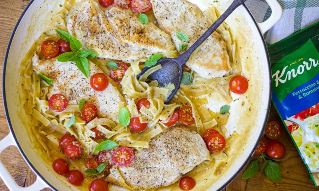 What’s For Dinner? Knorr Chicken Margherita Alfredo!