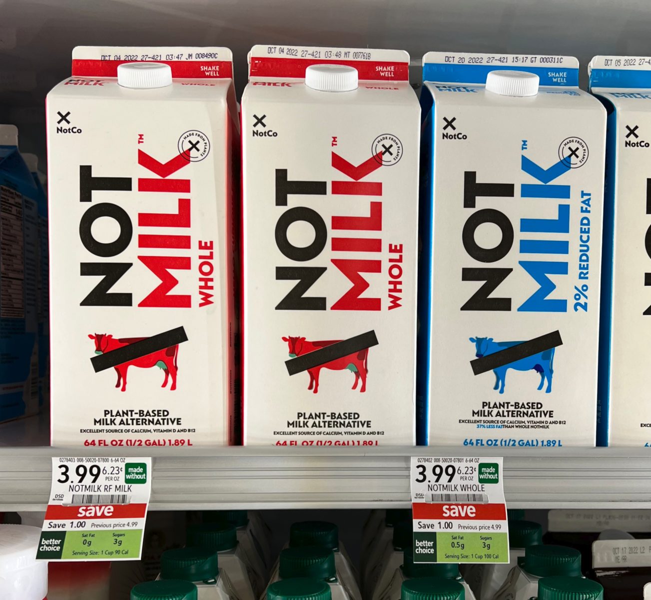 NotMilk Milk Alternative As Low As 2.99 At Publix (Regular Price 4.99