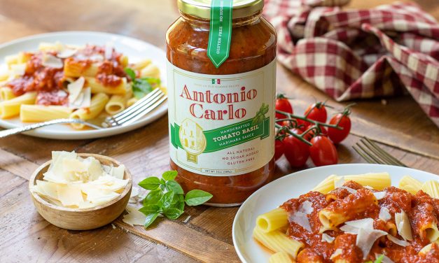 Choose Antonio Carlo Gourmet Pasta Sauce For A Gourmet Italian Dining Experience At Home!