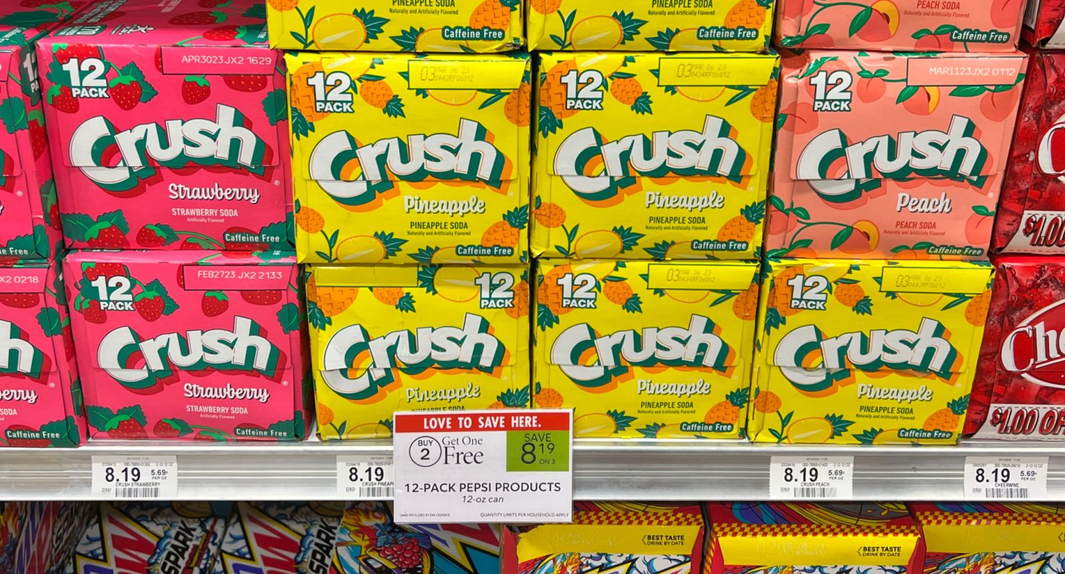 Crush Soda As Low As 479 Per 12 Pack Regular Price 819 Iheartpublix