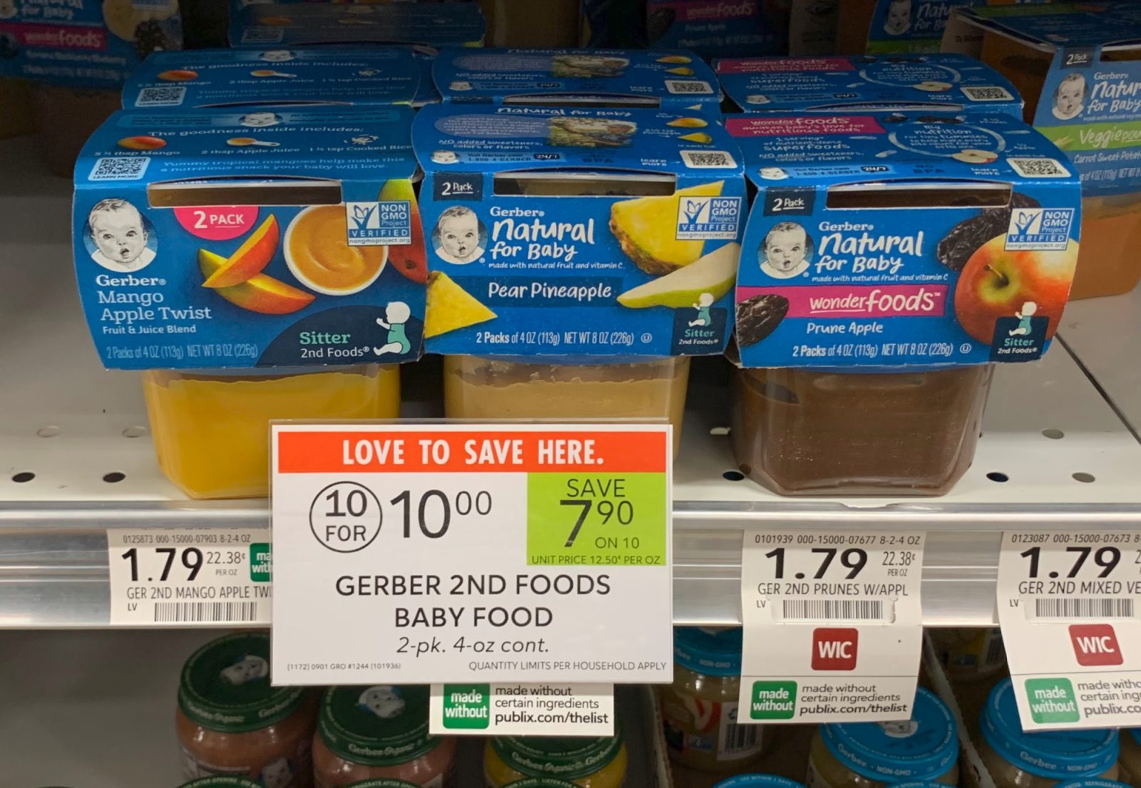 New Gerber Baby Food Coupon For Current Publix Sale Makes The 2 Packs