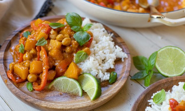 Easy Butternut & Chickpea Curry – Easy, Economical & Delicious Meal That’s Ready In A Flash!