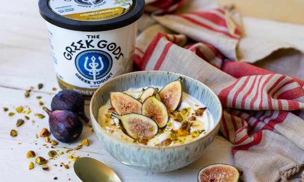 Save $2 On Delicious Greek Gods Yogurt – Grab A Deal And Try My Fig & Pistachio Yogurt Bowl!