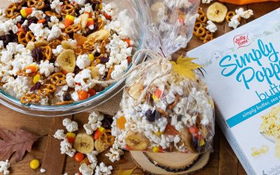 Harvest Popcorn Trail Mix With JOLLY TIME Pop Corn Is Perfect For All Your Fall Activities