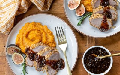 Shake Up Your Holiday Meal With Hatfield And My Walnut Crusted Pork Tenderloin With Balsamic Fig Sauce