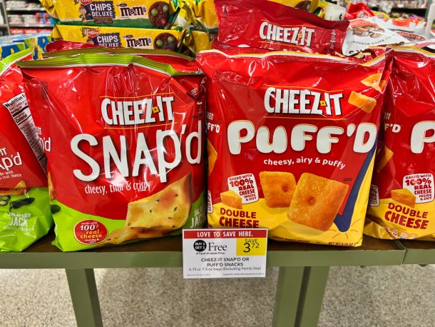 Cheez-It Puff’d Snacks Are As Low As FREE At Publix - iHeartPublix