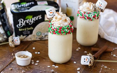 Get In The Holiday Spirit With Delicious Eggnog Milkshakes Made With Breyers® – BOGO At Publix