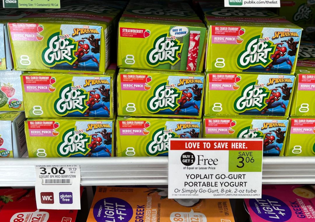 Yoplait Go Gurt Only 103 Per Box At Publix Laptrinhx News