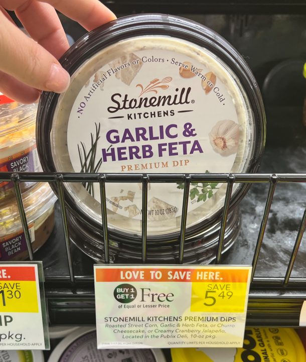 Stonemill Kitchens Premium Dips Just 1 75 At Publix IHeartPublix   Stonemill 610x721 