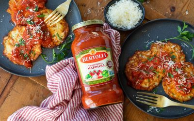 Bertolli® Sauce Is Buy One Get One FREE At Publix – Perfect For These Orzo Spaghetti Squash Fritters