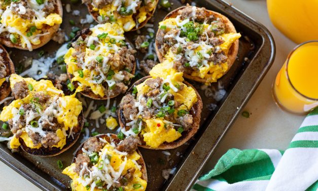 Start The Day With Easy & Delicious English Muffin Breakfast Pizzas – Use The Pantry Planner To Shop & Save With Ease