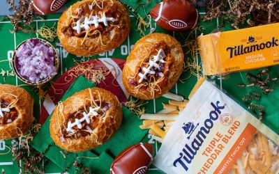 Game Day Entertaining Made Easy With Tillamook – Serve Up Delicious Chili Cheese Dog Stuffed Bread Bowls