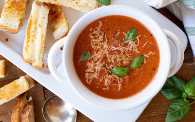 Serve Up A Tasty Air Fryer Grilled Cheese Sandwich With Tomato Soup + Stock Your Pantry & Save At Publix!